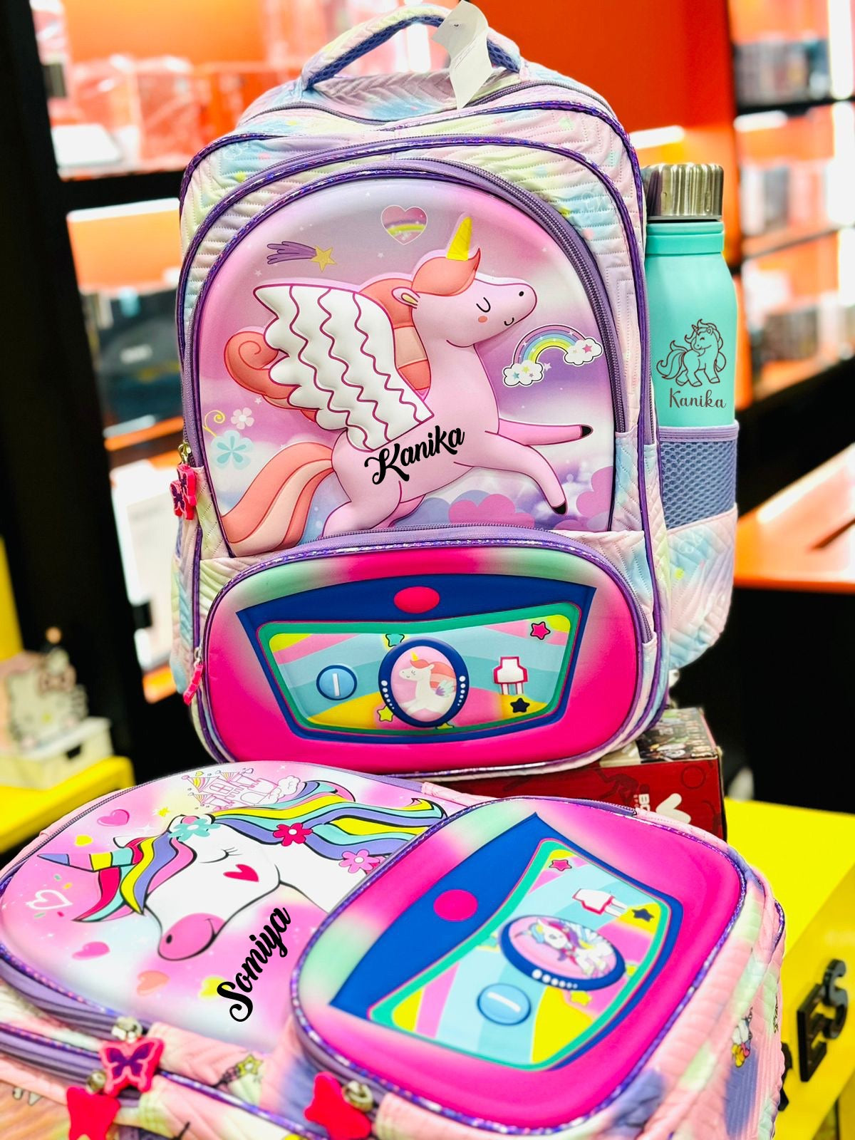 Personalized Kids Bag Gift Hamper – Unicorn, Mermaid, Frozen & Football Themes