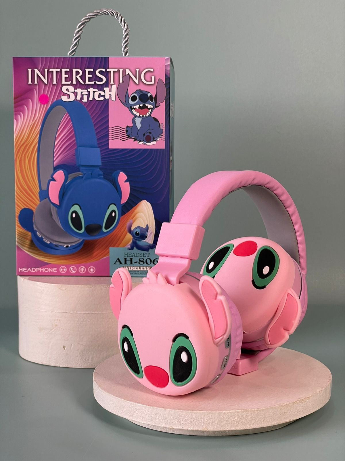 Disney-Themed Wireless Bluetooth 5.1 Headphones for Kids & Teens – Stereo Sound, Gift-Ready Packaging