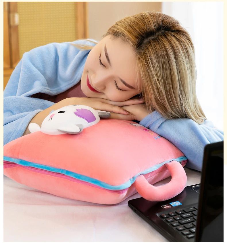 3-in-1 Multifunctional Pillow Blanket: Cozy Comfort for Travel, Home& Car For Kids