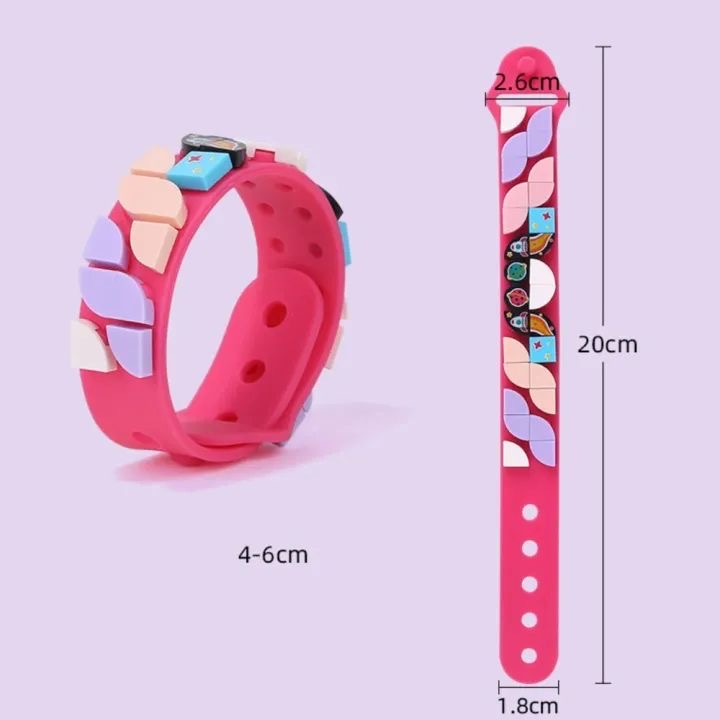 π Colourful Puzzle Lego Wrist Band Rakhi β Limited Edition Silicone Rakhi for Kids