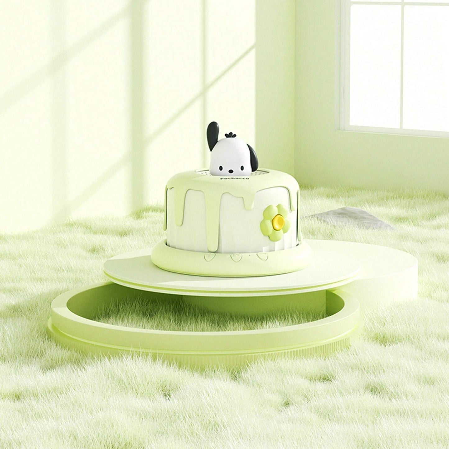 Sanrio Cake-Shaped Kuromi Bluetooth Speaker โ Cute Wireless 5W Speaker for Gifting & Decor (1200mAh, Bluetooth 5.0)