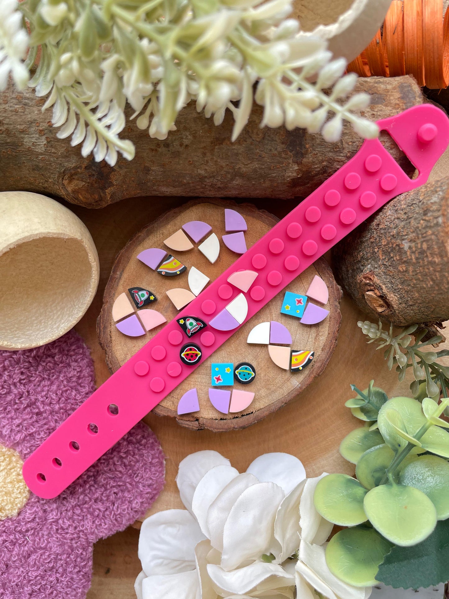 π Colourful Puzzle Lego Wrist Band Rakhi β Limited Edition Silicone Rakhi for Kids
