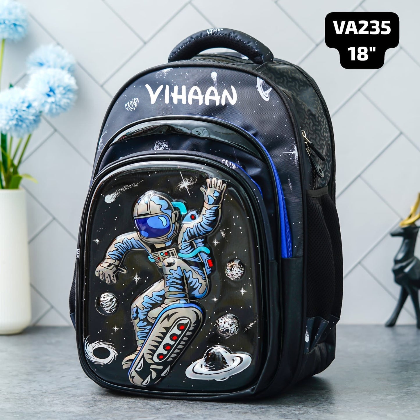 Personalized Space Theme Kids Bag Set Hamper For Kids (VA 235)