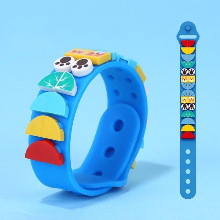 π Colourful Puzzle Lego Wrist Band Rakhi β Limited Edition Silicone Rakhi for Kids