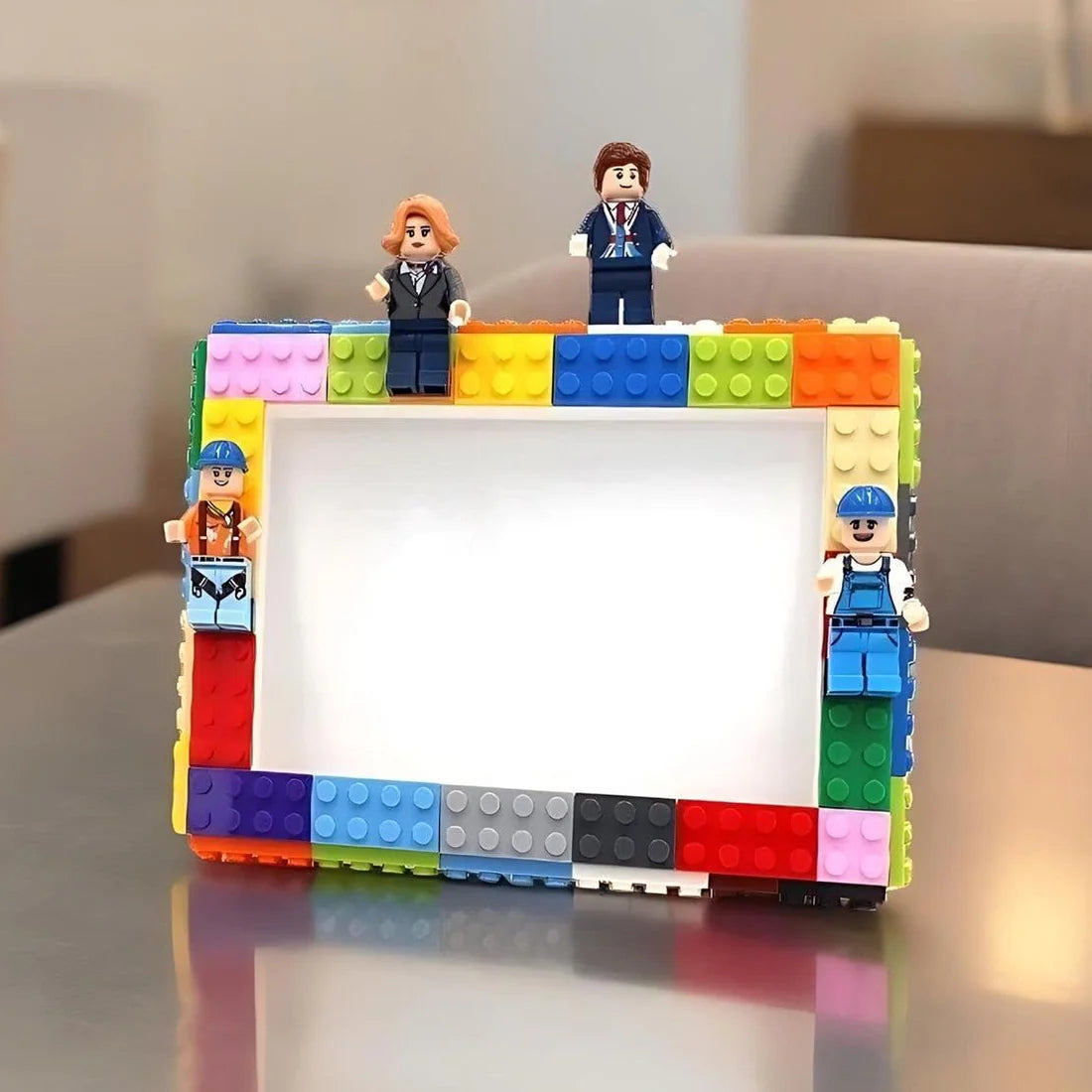 DIY Lego Building Block Frame Gift Set