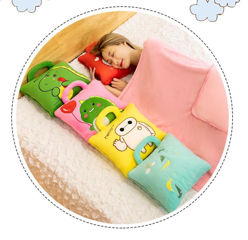 3-in-1 Multifunctional Pillow Blanket: Cozy Comfort for Travel, Home& Car For Kids