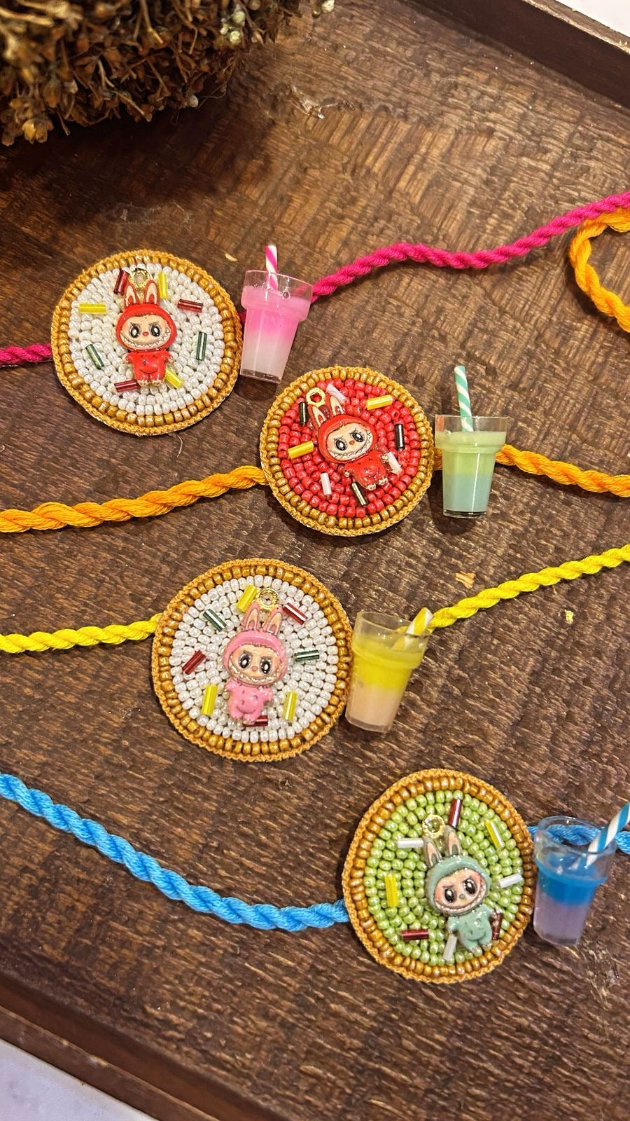 KN-31 π© Labubu Plush with Hand-Embroidered Donut & Drink β Limited Edition