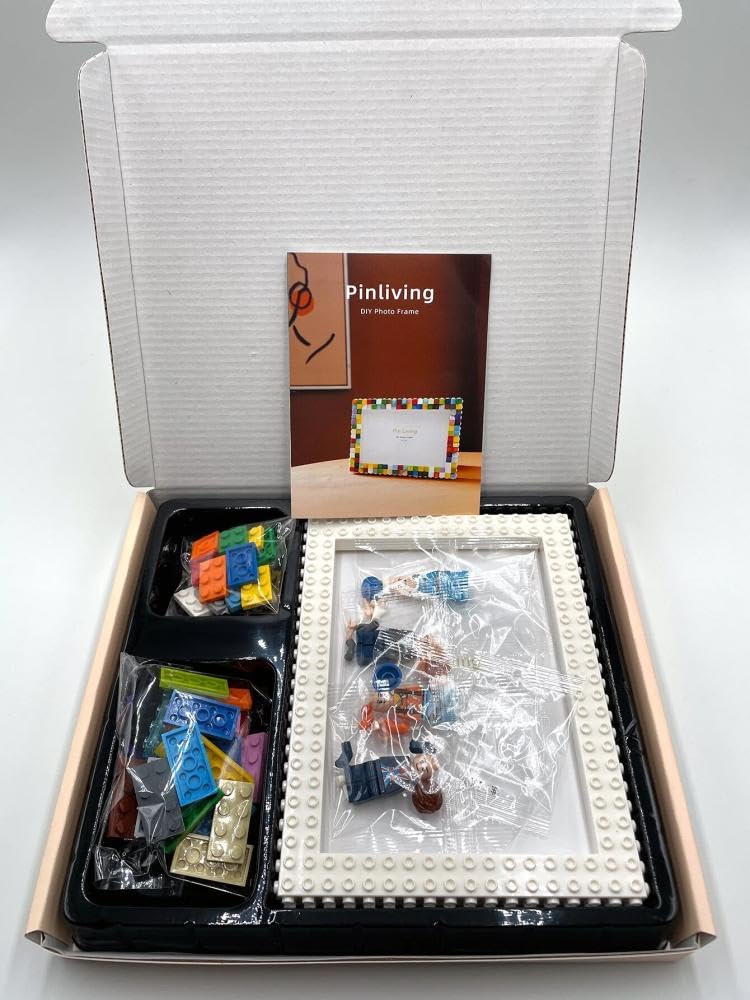 DIY Lego Building Block Frame Gift Set