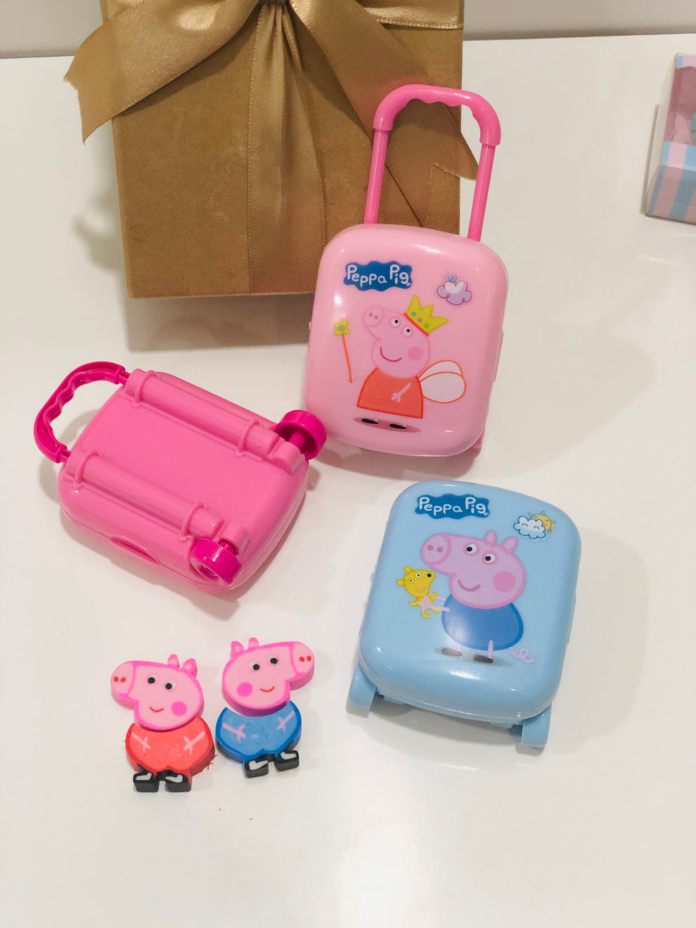 Peppa Pig Trolley-Shaped Eraser for Kids