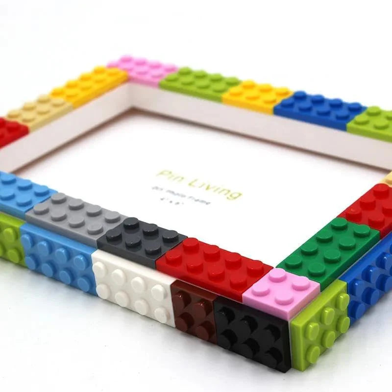 DIY Lego Building Block Frame Gift Set