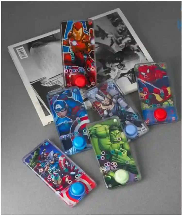 Avengers Theme Hand Water Game – Fun Budget-Friendly Toy for Kids | Party Return Gifts & Superhero Hampers