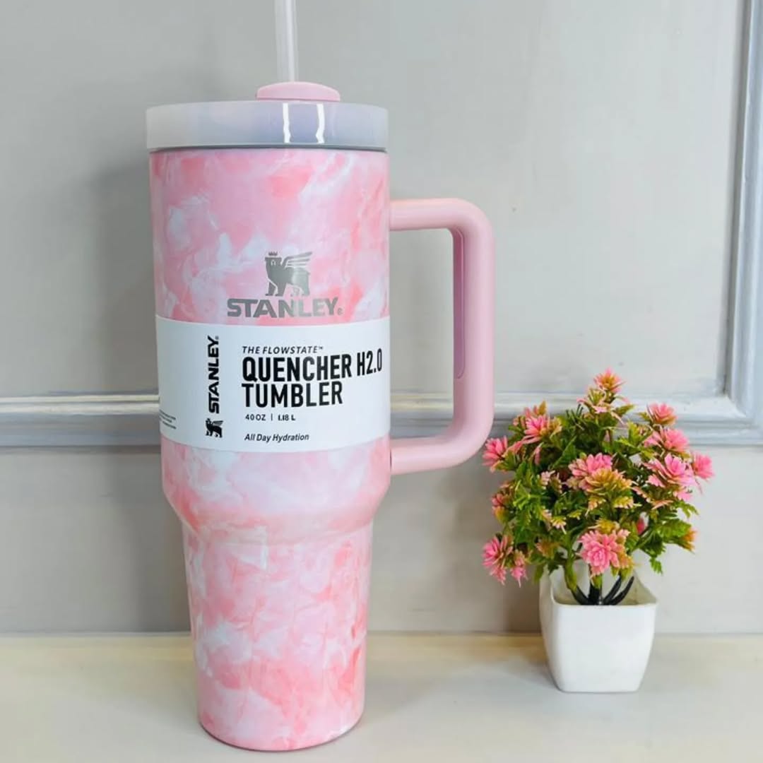 Swirl Marble Stanley The Quencher H2.0 Flowstate™ Tumbler | 1.18L (40oz) | All Day Hydration