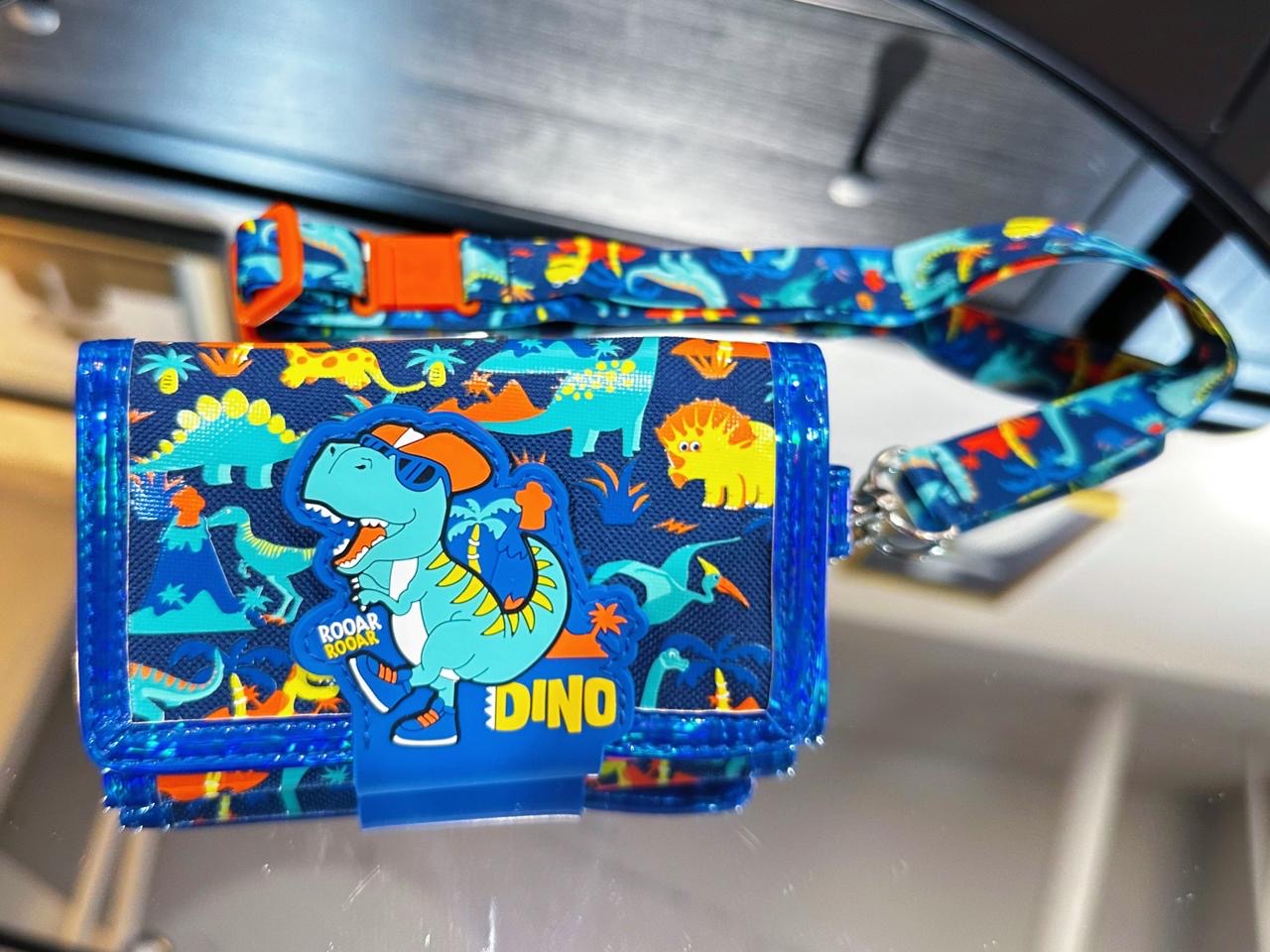 Vest Brand Luxury & Quirky 3-Fold Wallet for Kids with Sling Strap