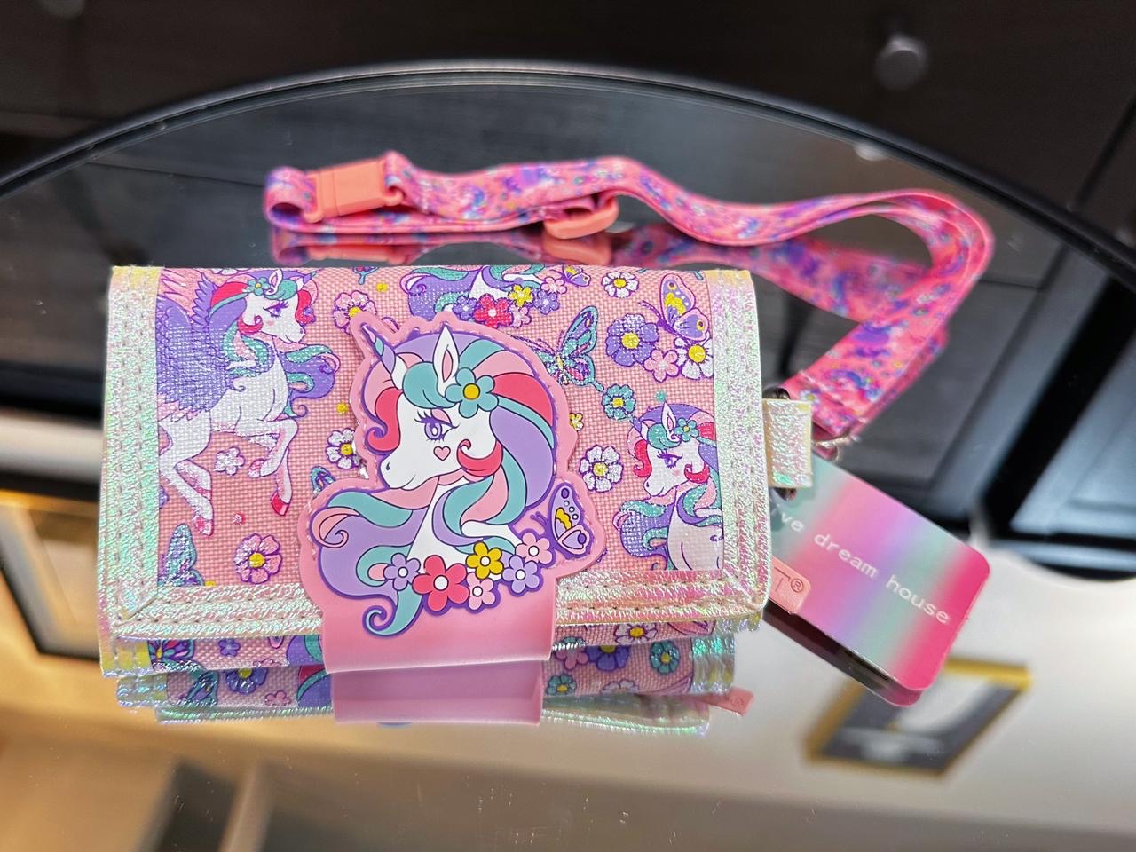 Vest Brand Luxury & Quirky 3-Fold Wallet for Kids with Sling Strap