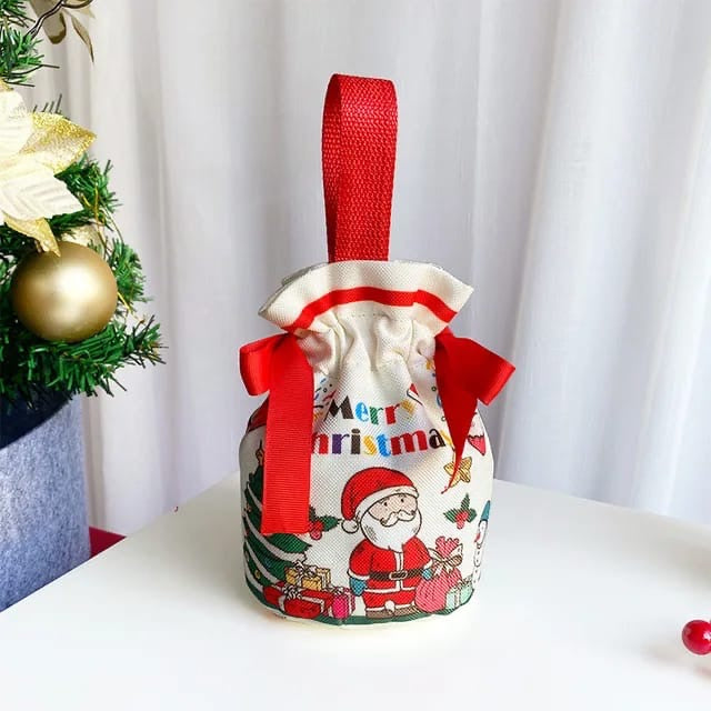 Christmas Special Cloth Bag for Budget Goodies and Hampers (Pack of 10) ๐
๐