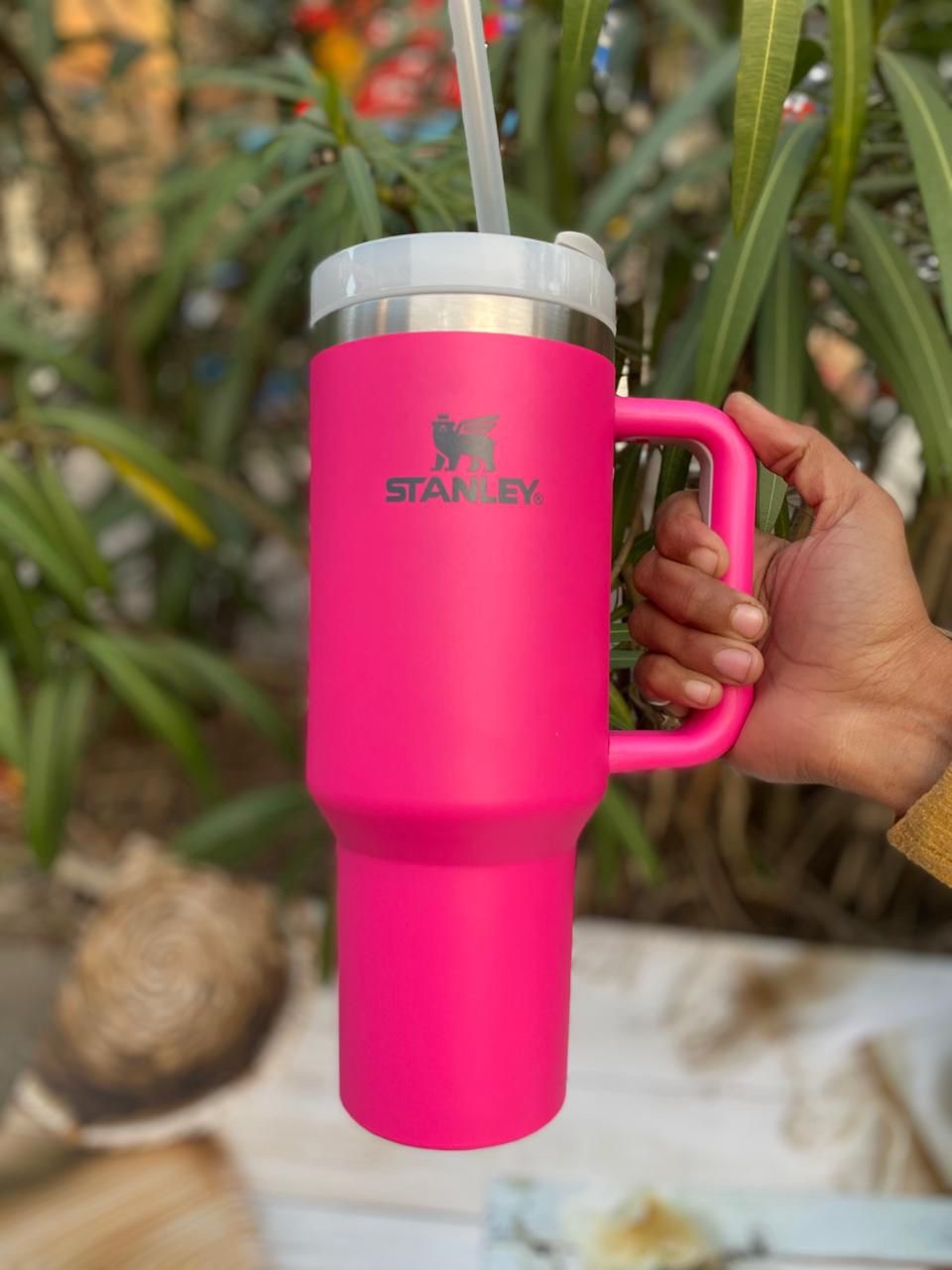 Personalised Stanley Quencher H2.0 1200 ML Insulated Tall Tumbler with Lid & Straw