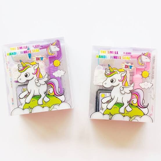 Unicorn Mini Roller Stamp Kit β Fun & Creative Stamp Set for Kids