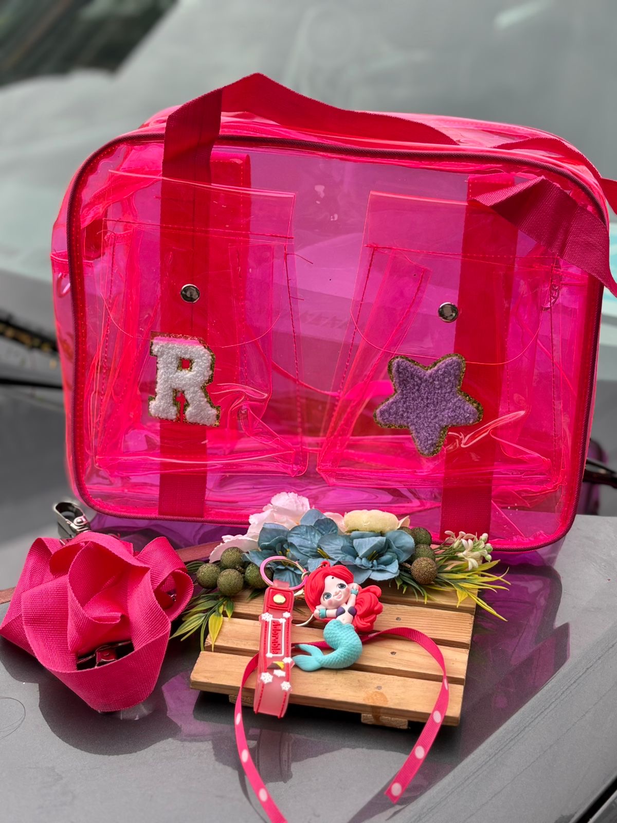 Premium Quality Double Pocket Multipurpose Jelly Neon Bags β With Rakhi Gift Combo