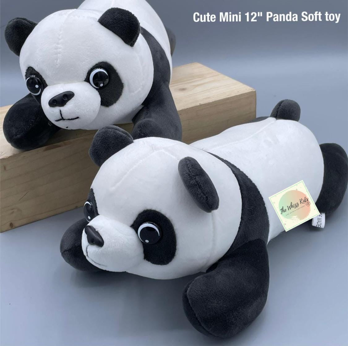 🐼 Cute Mini 12" Panda Soft Toy – Super Soft & Cuddly
