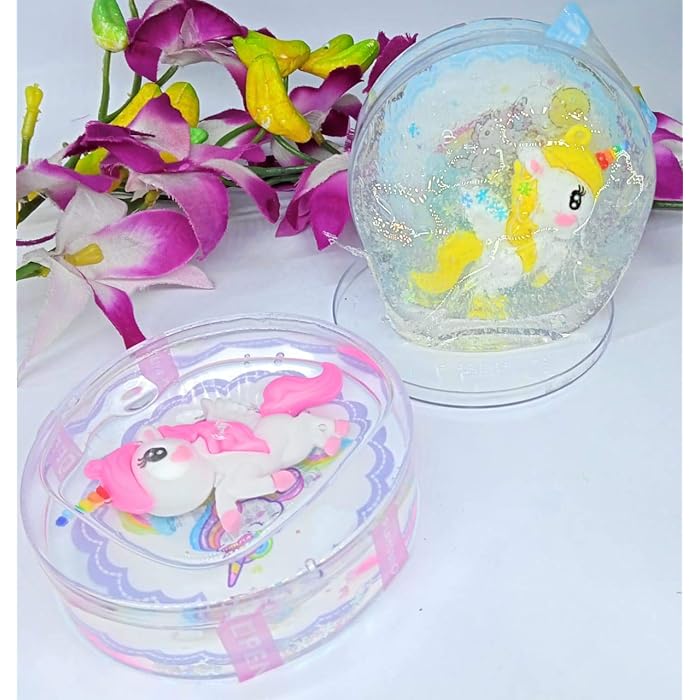 Unicorn Toy Slime Box – Circle Shaped Fun for Kids