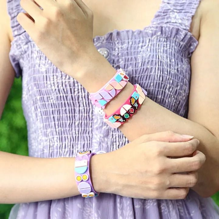 π Colourful Puzzle Lego Wrist Band Rakhi β Limited Edition Silicone Rakhi for Kids
