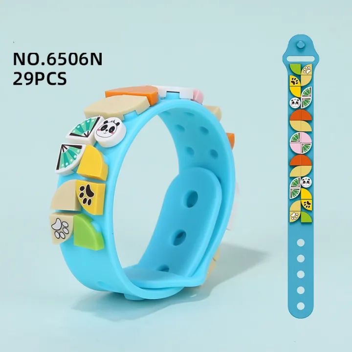 π Colourful Puzzle Lego Wrist Band Rakhi β Limited Edition Silicone Rakhi for Kids