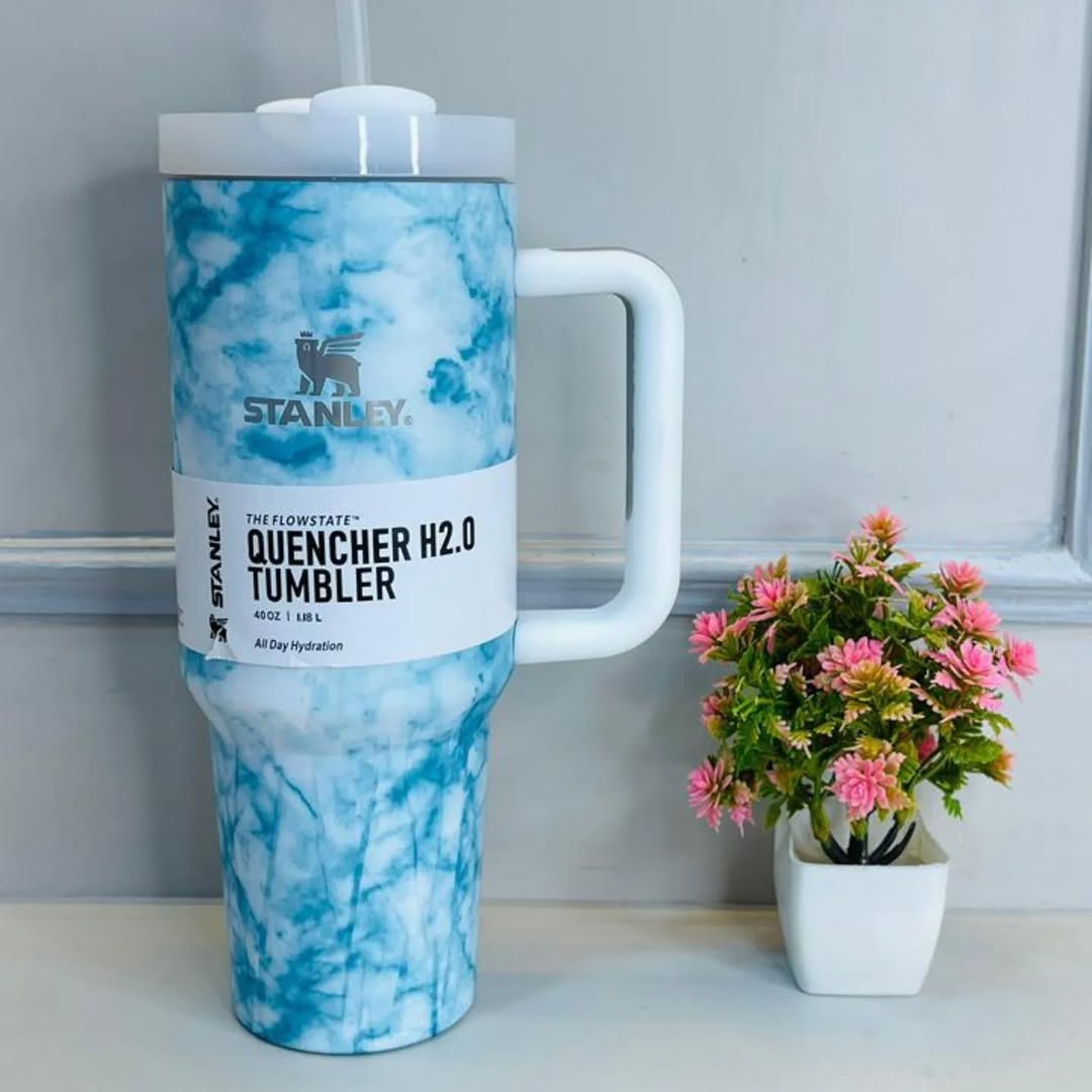 Swirl Marble Stanley The Quencher H2.0 Flowstate™ Tumbler | 1.18L (40oz) | All Day Hydration