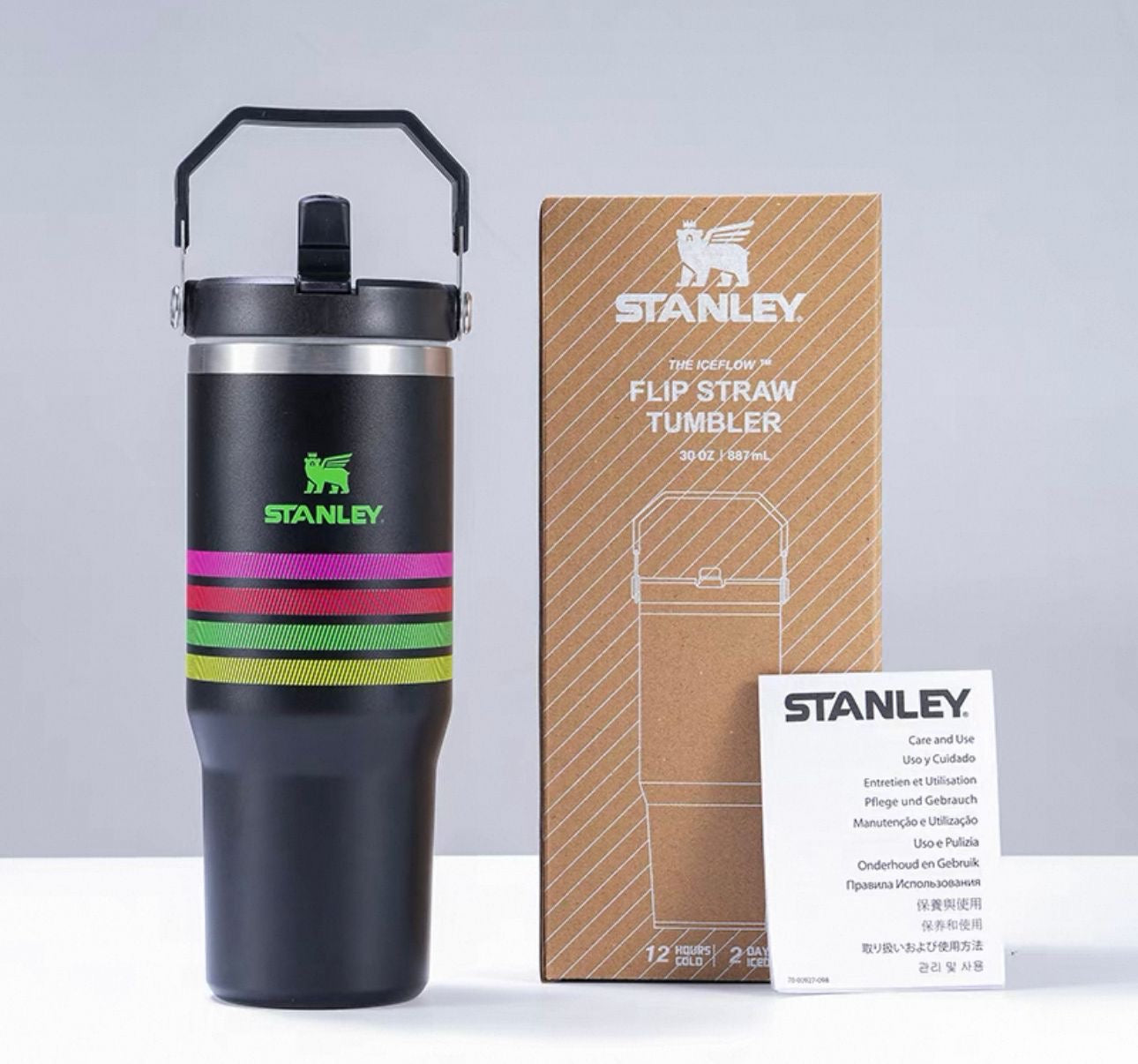 Stanley Sports Edition Insulated Tumbler – 900ml | 100% Original | With Handle & Straw