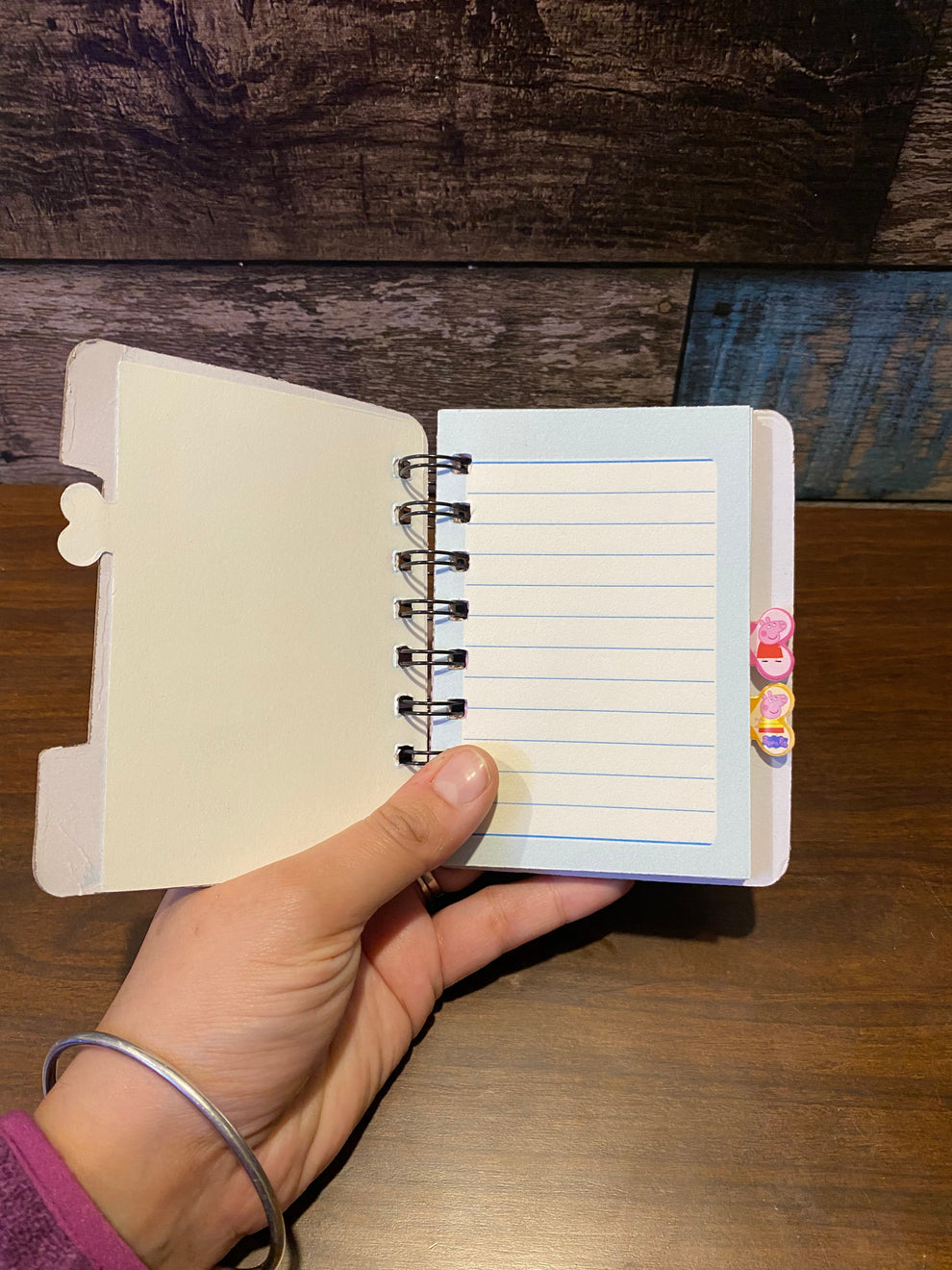 Peppa Pig Pocket Diary – Mini A6 Size with Ruled Sheets for Kids