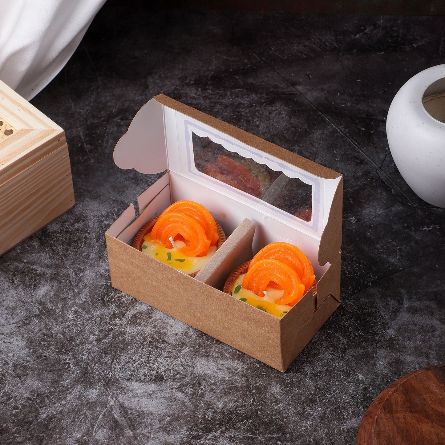 Diwali Special Rabri Jalebi Candles (2 pcs)