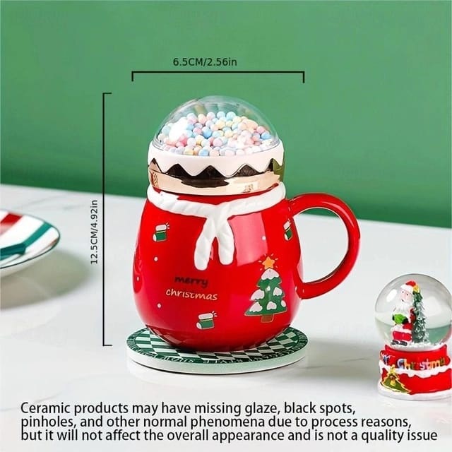 Christmas Special: Bow Ceramic Mug