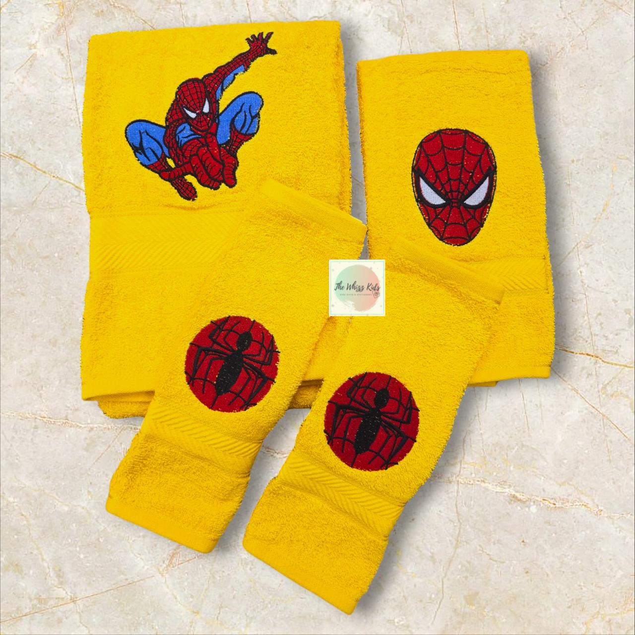 Personalised 100% Cotton Embroidered Towel Sets