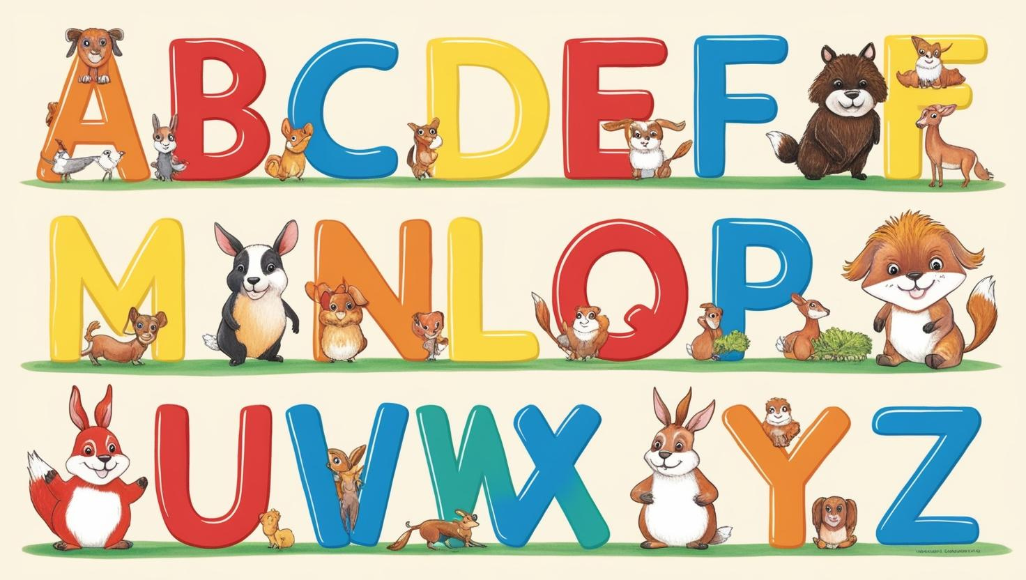 ALPHABETS & ANIMALS