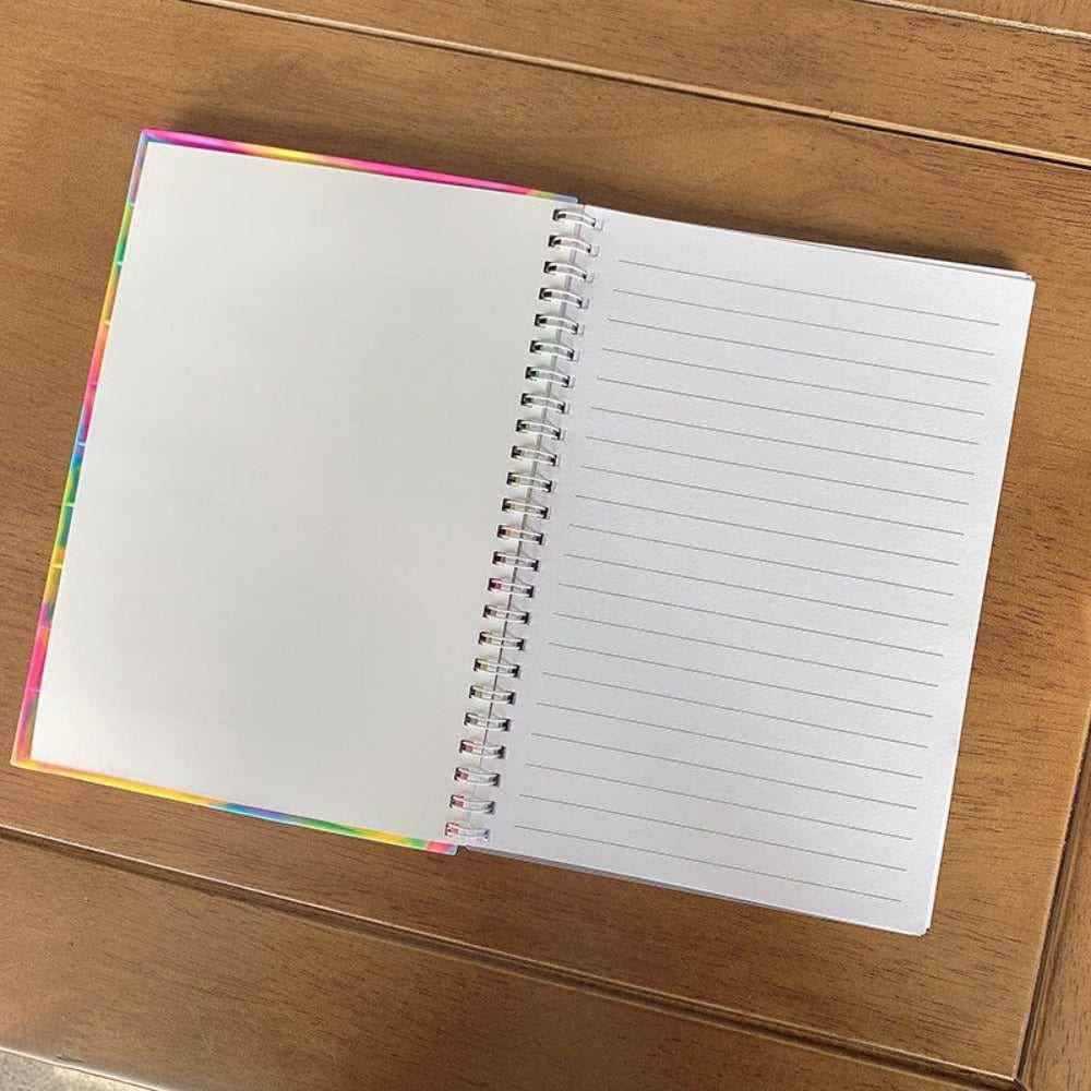 Rainbow Pop It Notebook- A5 Size