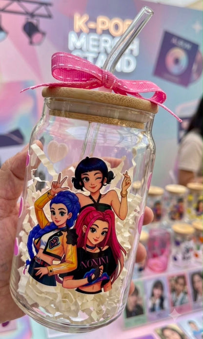 HK- 05 K-Pop Personalized Gift Hamper | Premium K-Pop Rakhi Gift Box with Backpack, Tumbler & Personalized Cap | Free Shipping