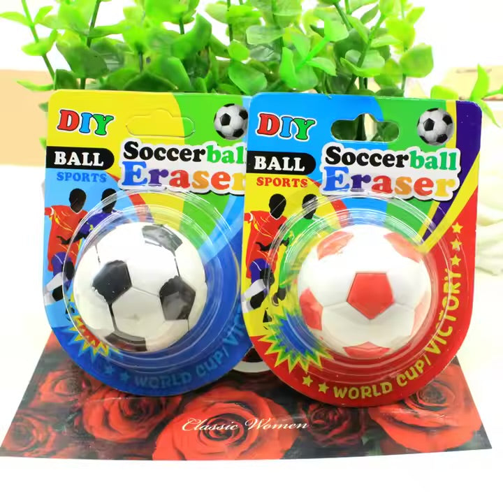 Football-Shaped Jigsaw Eraser – Freebie for Kids