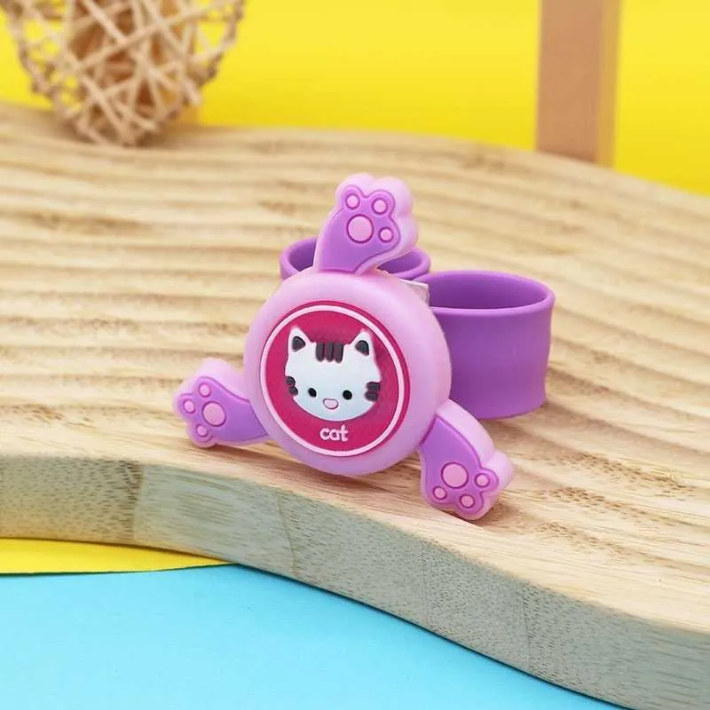 🌀 LED Mosquito Repellent Spinner Band – Fun & Functional Reusable Rakhi