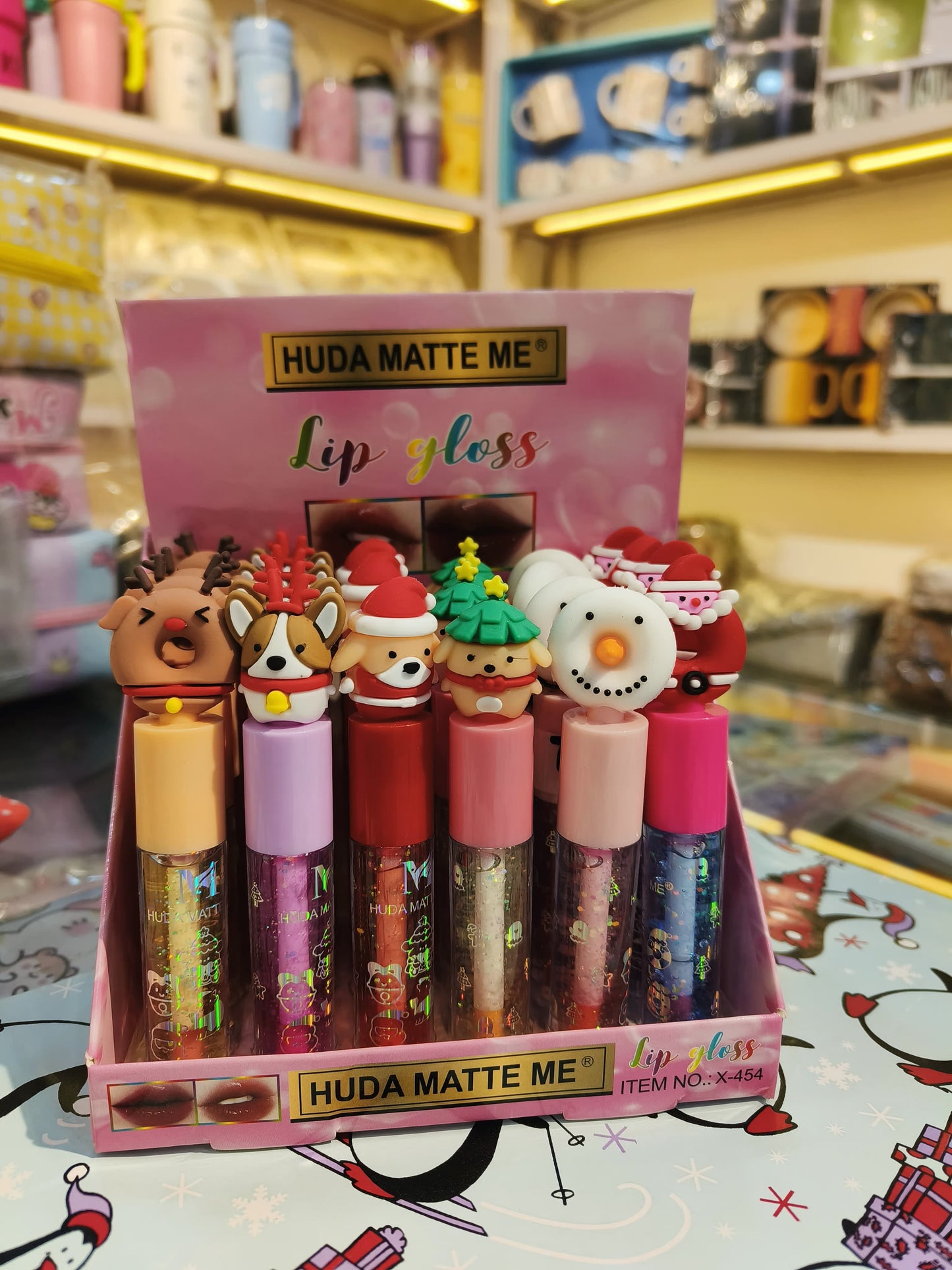 Christmas-themed Lip Gloss (Pack of 3/6/12)🌈