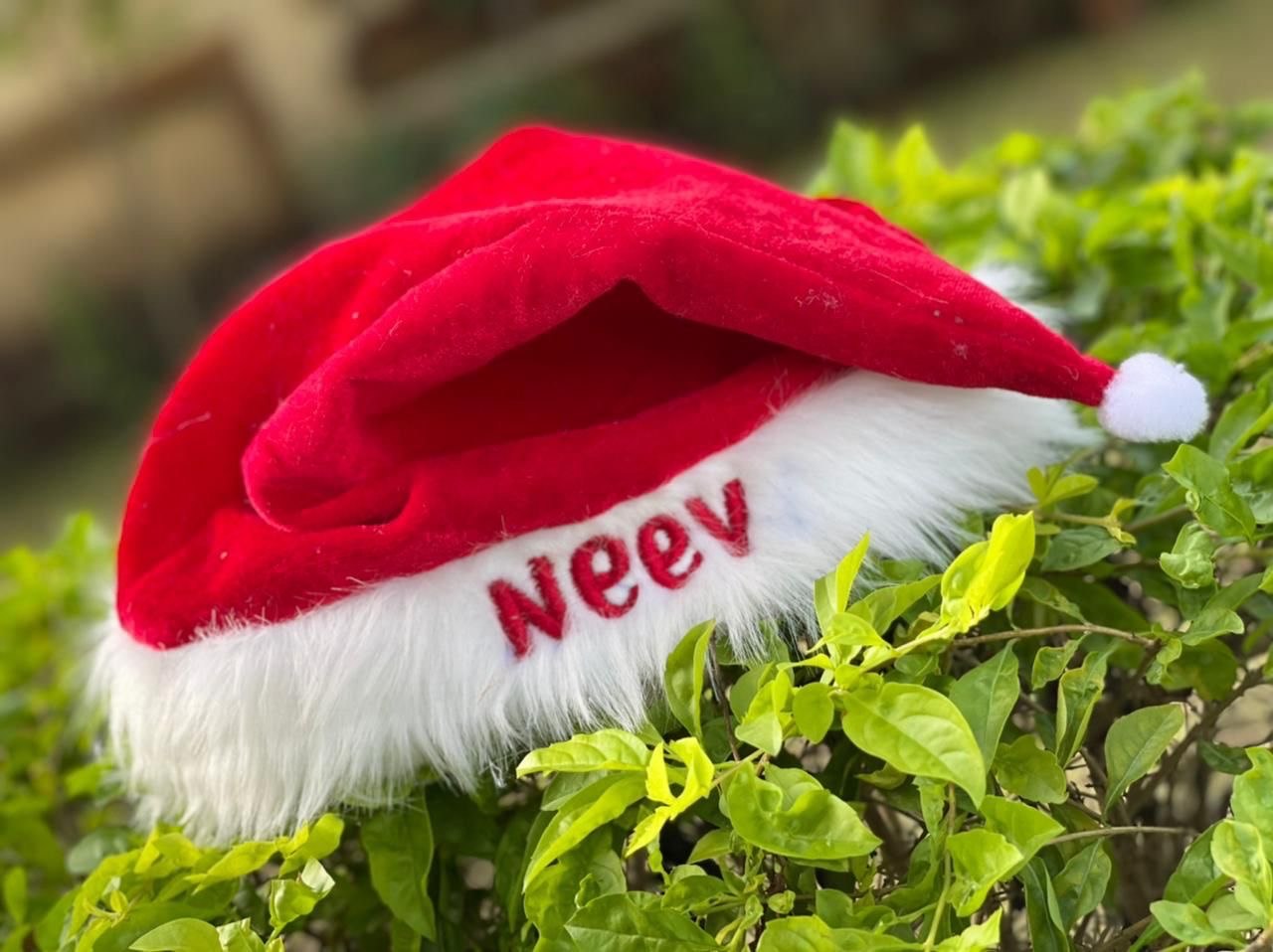 🎅 Beautiful Personalised Santa Fur Caps 🎅