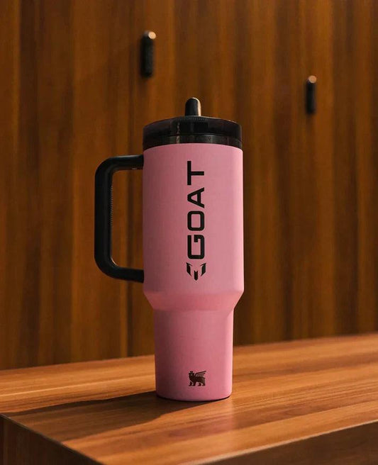 Stanley Style 40 oz ProTour Leakproof Tumbler – Messi Edition | GOAT Series Water Bottle with Straw (1.18 L)