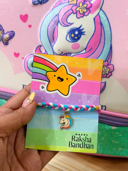 SHM- 002 Personalized School Essentials Gift Hamper with Rakhi | Custom Lunch Bag, Bottle, Lunch Box & Napkin | Raksha Bandhan 2026