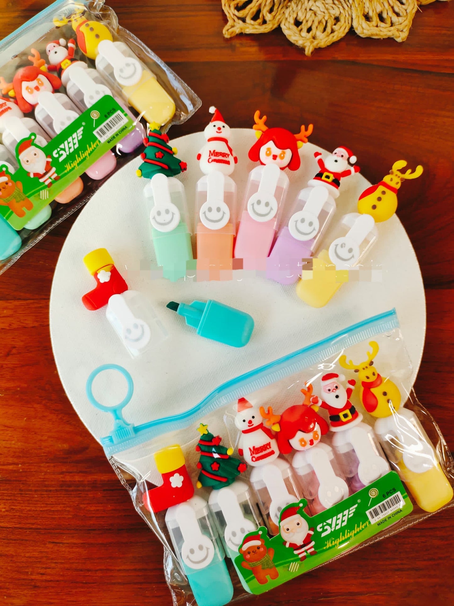 Christmas Special Mini Highlighter Set (Set of 6)