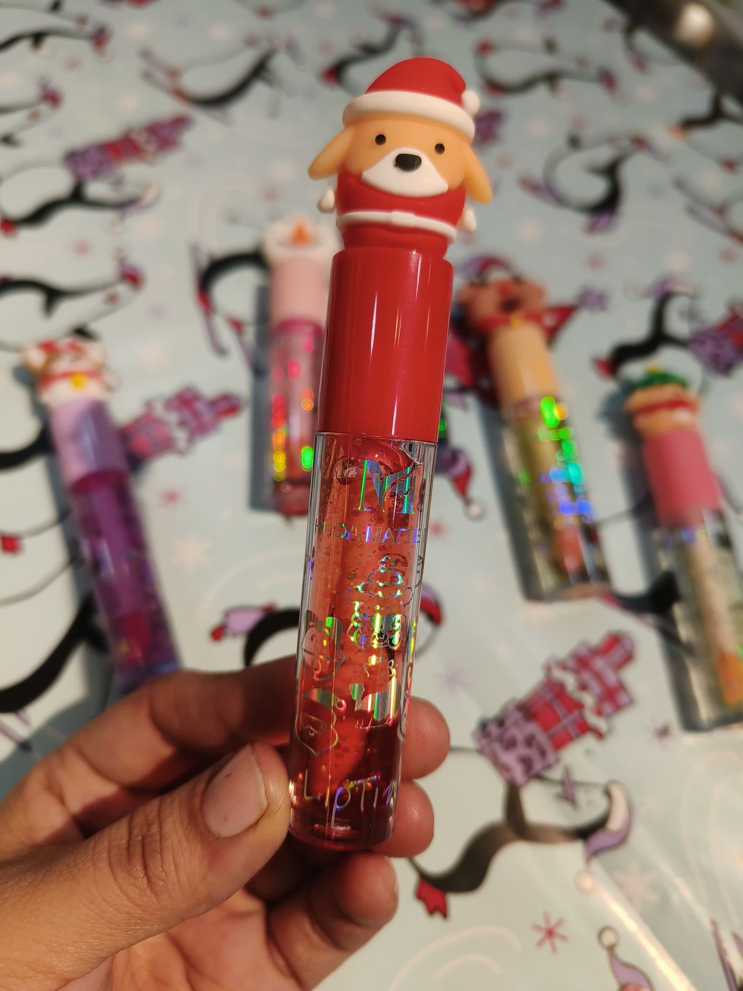 Christmas-themed Lip Gloss (Pack of 3/6/12)🌈