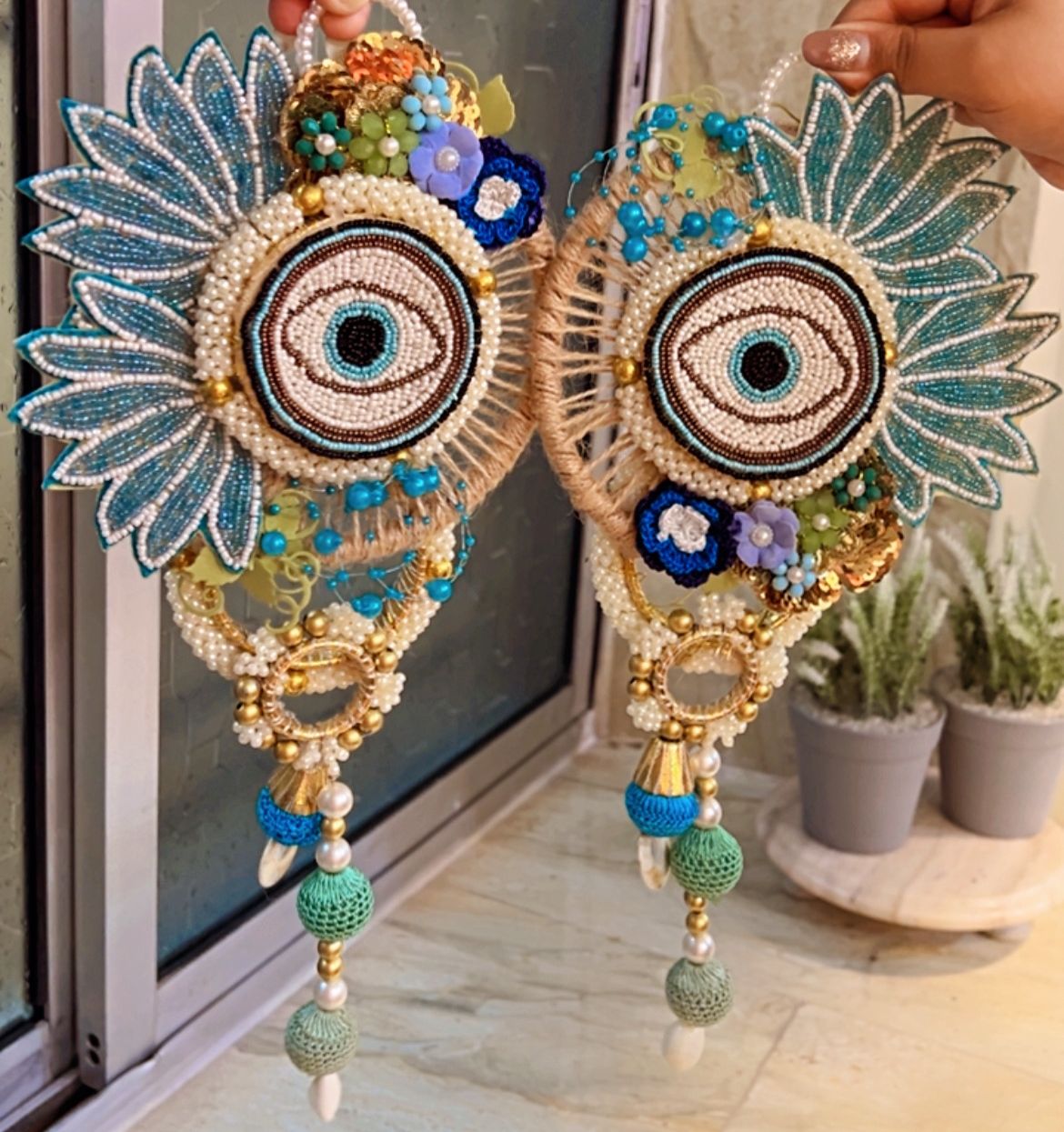 Evil-eye Festive Side Door Hangings
