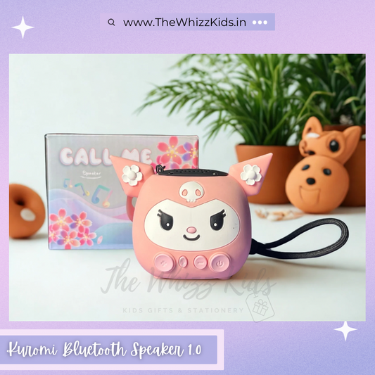 Kuromi Mini Bluetooth Speaker – Cute Wireless Speaker & Aesthetic Room Decor 1.0