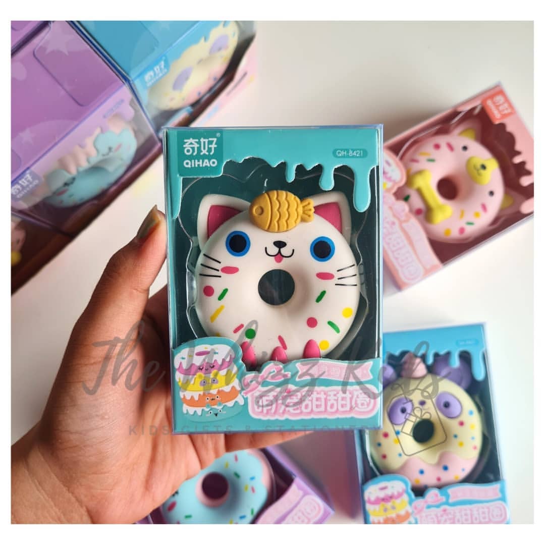 Large Unicorn Donut Eraser for Kids – Qihao Brand