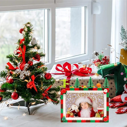 DIY Christmas LEGO Photo Frame Giftset Box