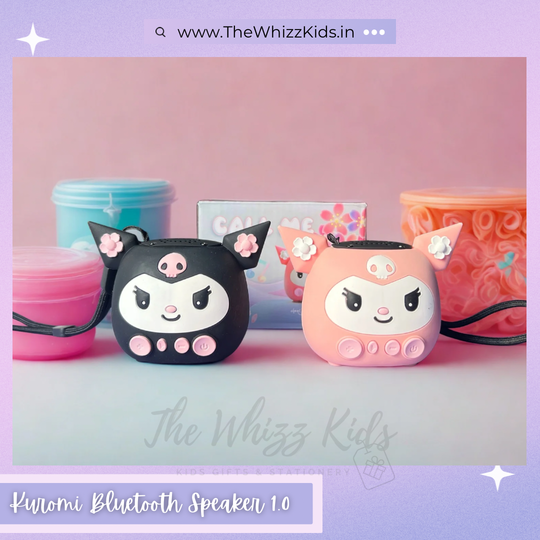 Kuromi Mini Bluetooth Speaker – Cute Wireless Speaker & Aesthetic Room Decor 1.0
