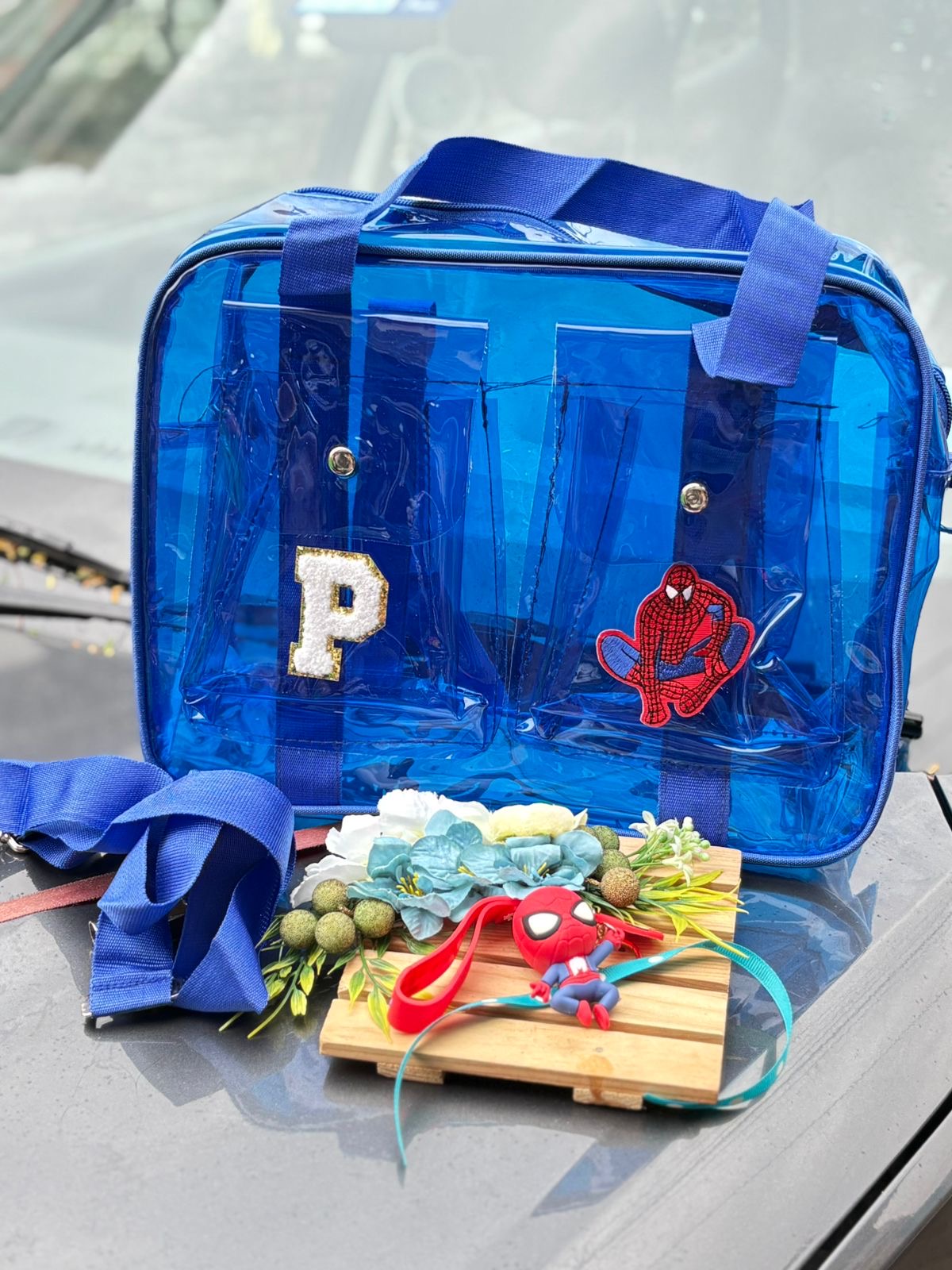 Premium Quality Double Pocket Multipurpose Jelly Neon Bags – With Rakhi Gift Combo