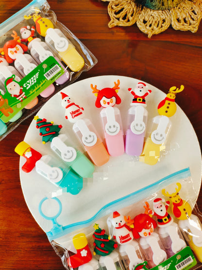 Christmas Special Mini Highlighter Set (Set of 6)